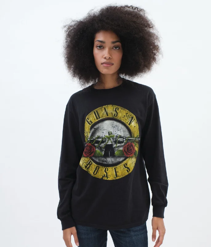 Aeropostale Long Sleeve Guns N' Roses Boyfriend Graphic Tee Lace Blend Ribbed Blend Corduroy Blend Aeropostale Long Sleeve Guns N' Roses Boyfriend Graphic Tee Lace Blend Ribbed Blend Corduroy Blend