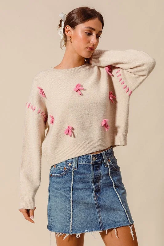 Elise Sweater Wool Fabric Cashmere Fabric Tweed Fabric
