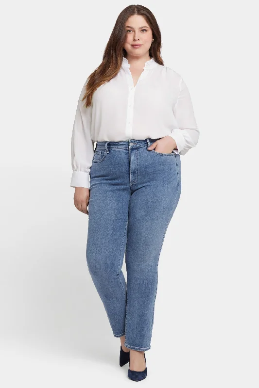 Marilyn Straight Jeans In Plus Size - Hayden Valley Stylish Relaxed Fit Skinny Jeans Marilyn Straight Jeans In Plus Size - Hayden Valley Stylish Relaxed Fit Skinny Jeans
