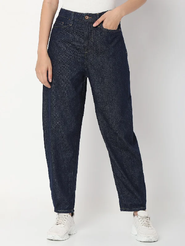 Spykar Raw Cotton Baggy Fit Crop Length Jeans For Women (Clara) Fashionable Jeggings Style Jeans Spykar Raw Cotton Baggy Fit Crop Length Jeans For Women (Clara) Fashionable Jeggings Style Jeans